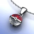 NurmWung Необычное Ожерелье с двумя искусственными мячиками Покемон эльф Свадебные Мультяшные ювелирные изделия кулон разных тонов для женщин