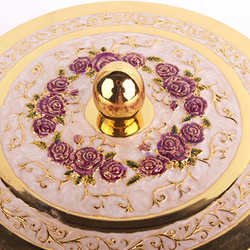 

Portable Tin Alloy Ice Bucket Mold With Lid Embossed Pattern Household Wine Bucket Suitable For Kitchen Party Bar Tools CAKEHOUD