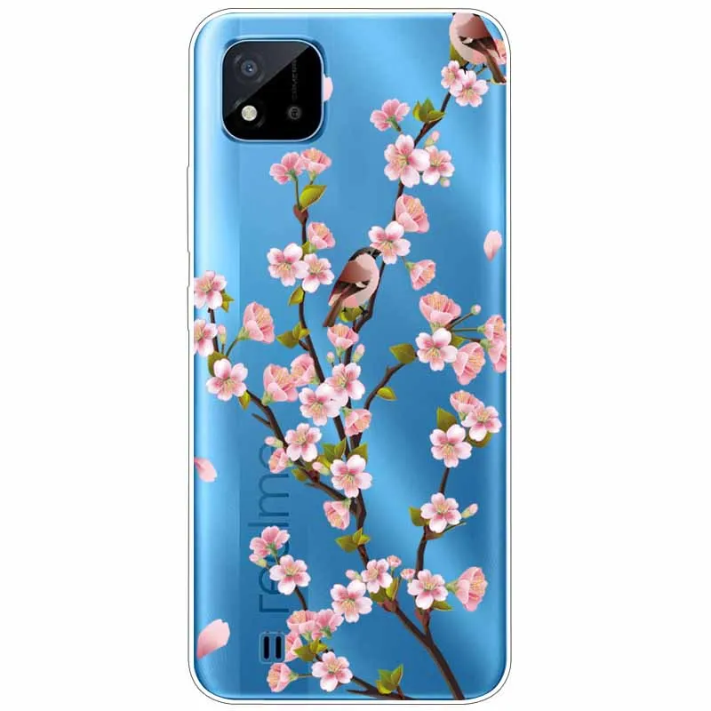 for realme c11 2021 case clear soft tpu silicone phone cover for realme c11 2020 back cases transparent bumper realmec11 c 11 free global shipping