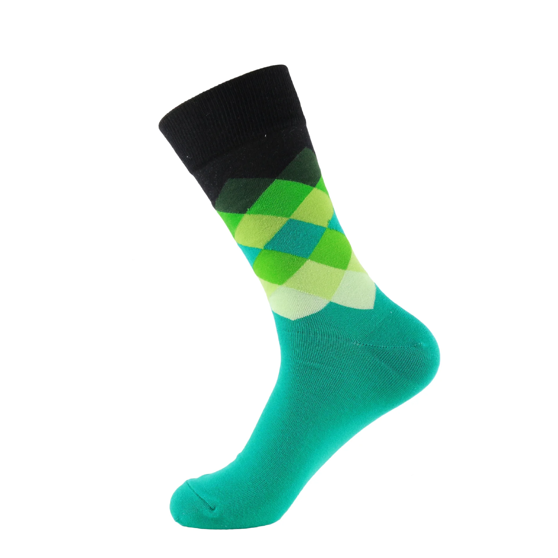 2019 Мода весна осень зима женский красивый однотонный набор носков для ромбов