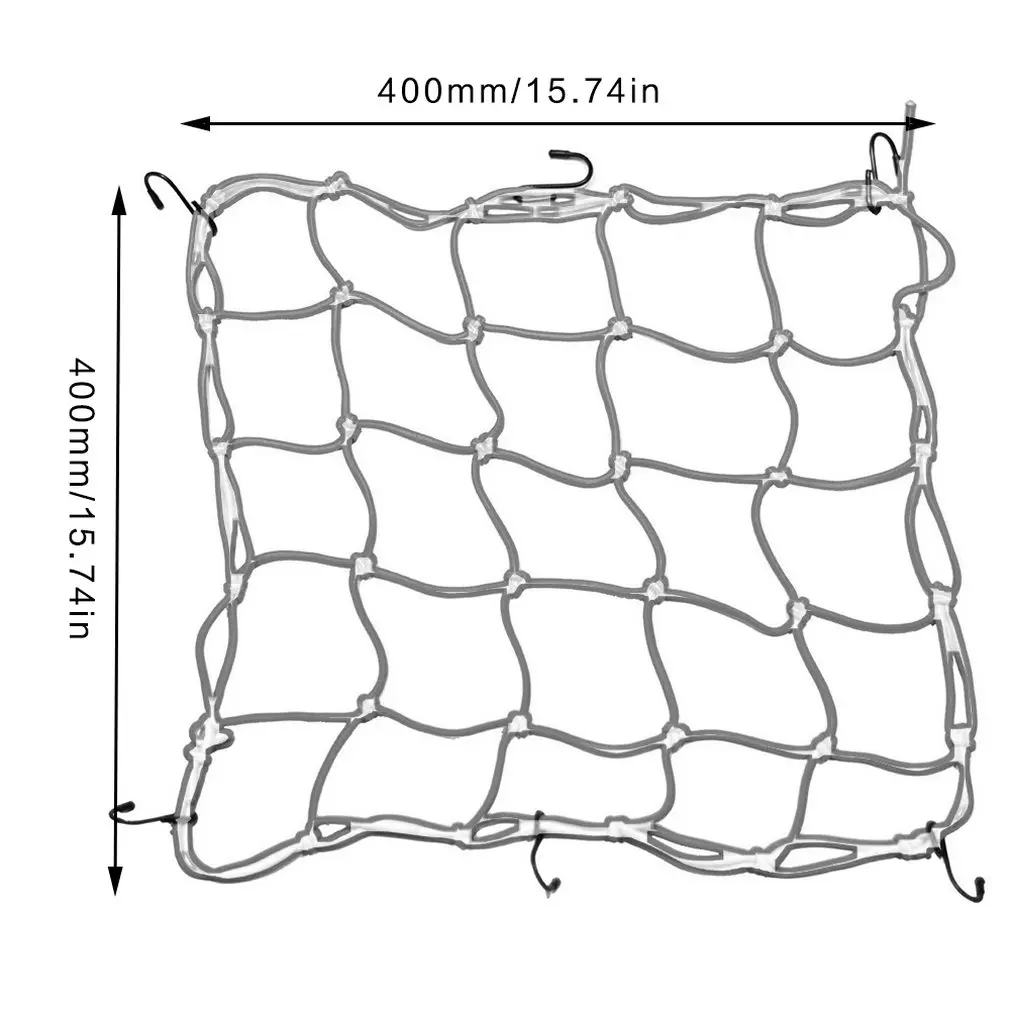 

Motorcycle Helmet Luggage Sundries Knight Equipment Oil Tank Net Bag Rope Straps Storage Hanging Elastic Rope