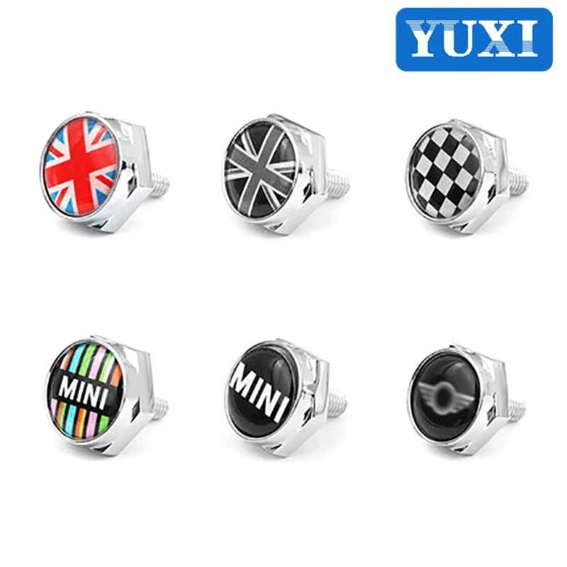 

Car License plate fixing screw For BMW MINI ONE Cooper JCW F54 F55 F56 F60 R55 R56 R60 R61 Car exterior modification Accessories
