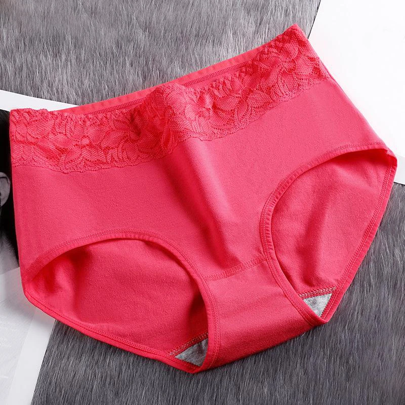 Female Physiological Pants Leak Proof Menstrual Women Underwear Period Panties Cotton Health Seamless Briefs In the waist Warm | Женская