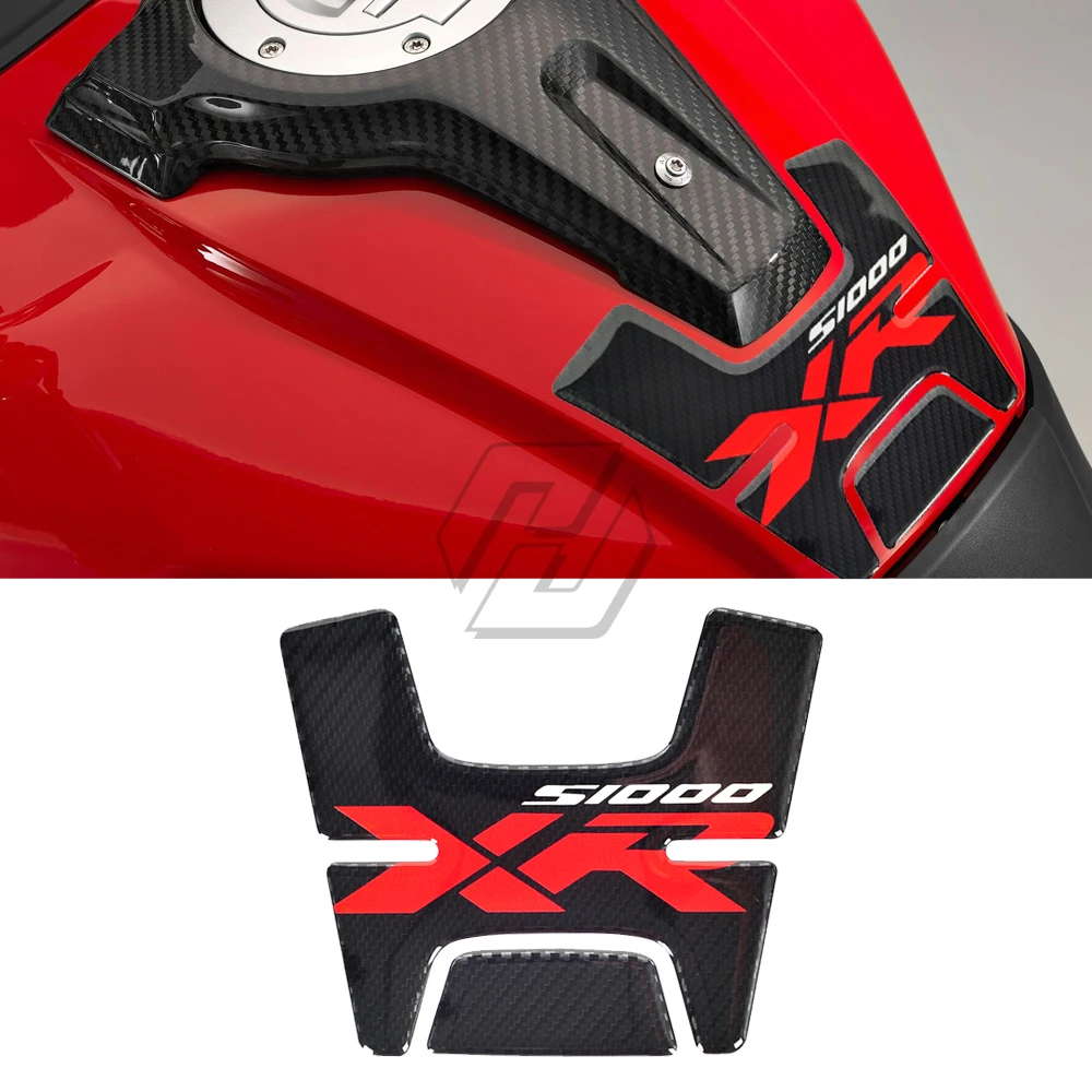 

3D Tank Pad Protector Decals Case for BMW S1000XR S1000 XR Carbon Look