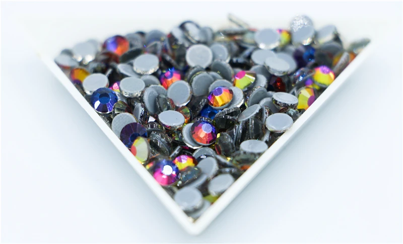 

2020 Newesr Siam/Green Volcano Ghost AB Hot Fix Rhinestones SS3-SS30 FlatBack Hot-Fix Strass Garment Rhinestone Garment Stone