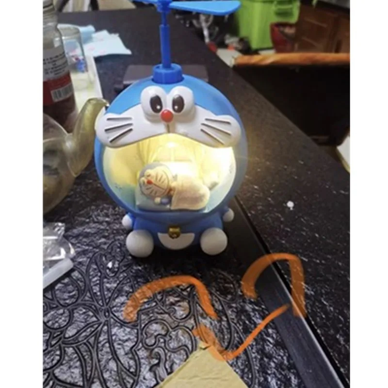 

7" Doraemon Cute Cartoon Children Saving Box Pokonyan Creative Decoration Birthday Gift GK Action Figure Model Toy 17.5CM X2578