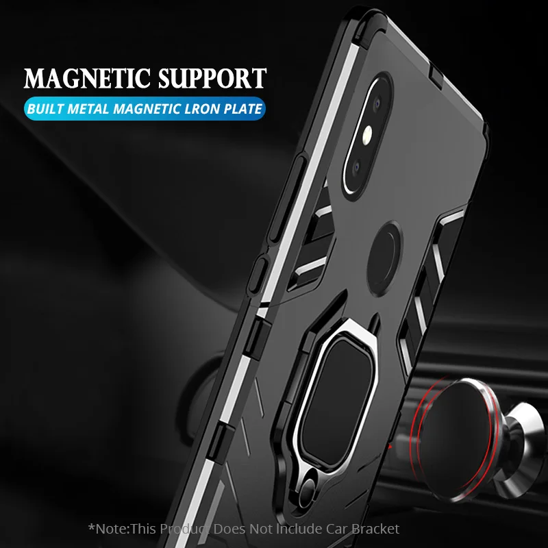 Armor Shock Proof Case For Xiaomi Pocophone F1 F2 X2 Pro MI9 MI8 SE MI Play 8 9 5X 6X A1 A2 A3 Lite PC+TPU Cover Coque | Мобильные