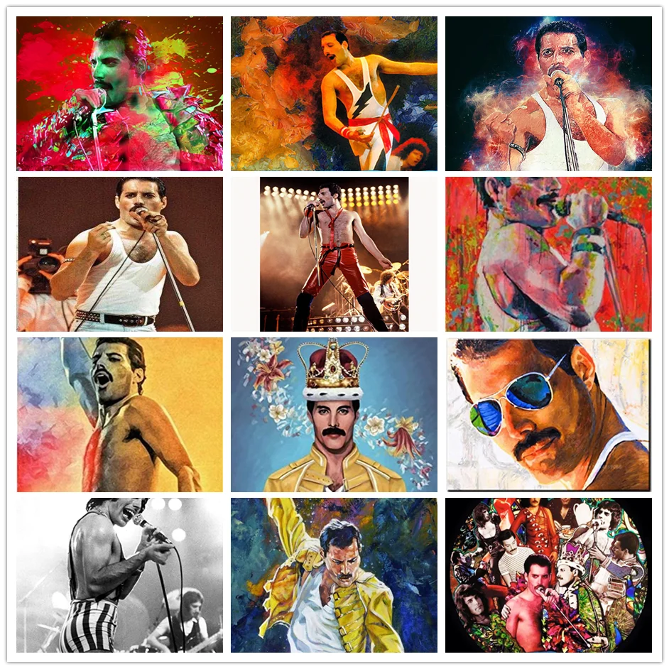 Алмазная живопись Queen Freddie новейшая картина 5D сделай сам вышивка крестиком