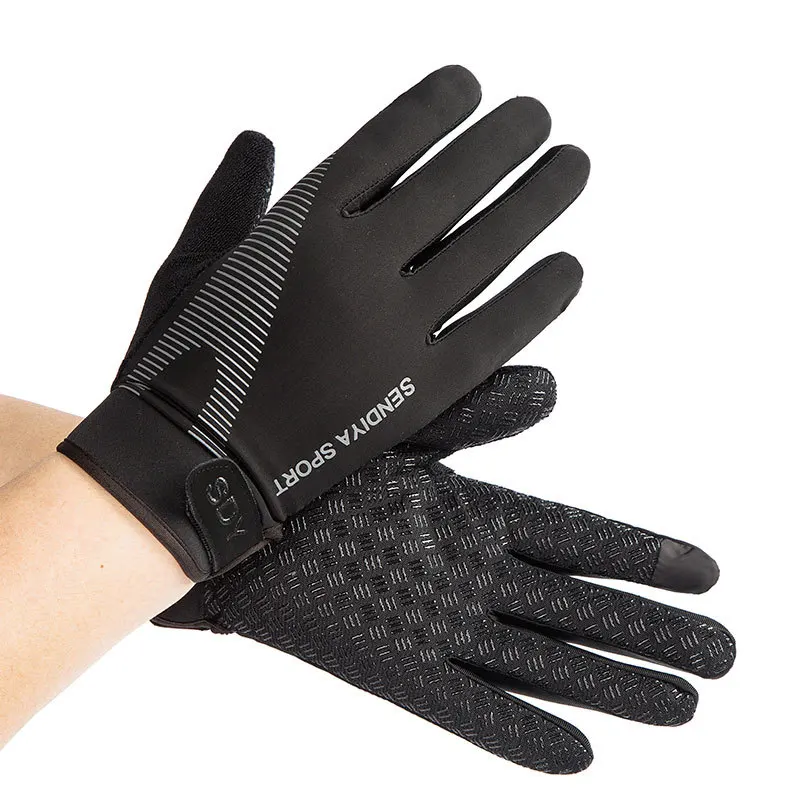

1Pair Bicycle Gloves Full Finger Touchscreen MTB Bike Gloves Breathable Summer Unisex Motorcycle Mittens Outdoor Cycling Camping