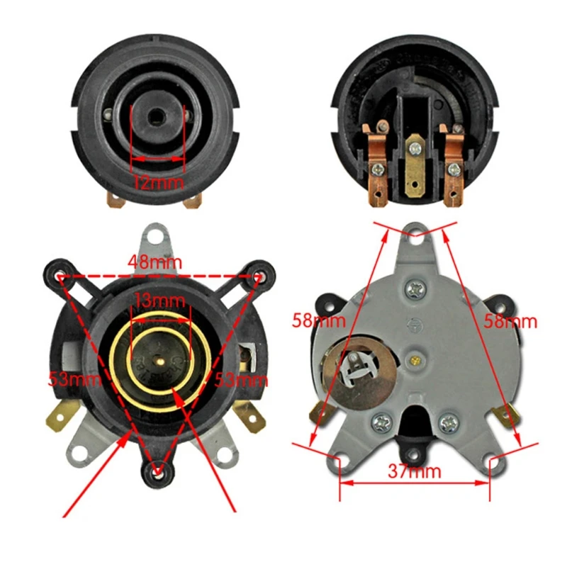 

High-quality Electric Kettle Accessories Electric Kettle Base Thermostat Temperature Control Switch Connector Coupler