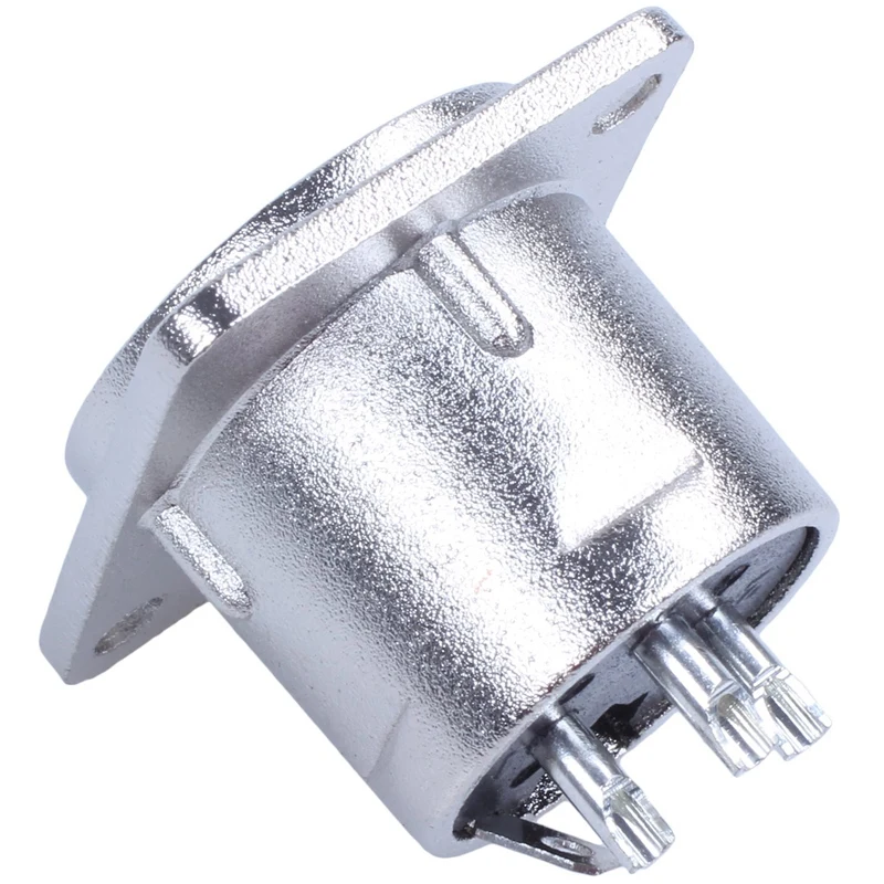 XLR Male Jack 3 Pin крепление для панели серии D размер M 4 упаковки|Соединители| |