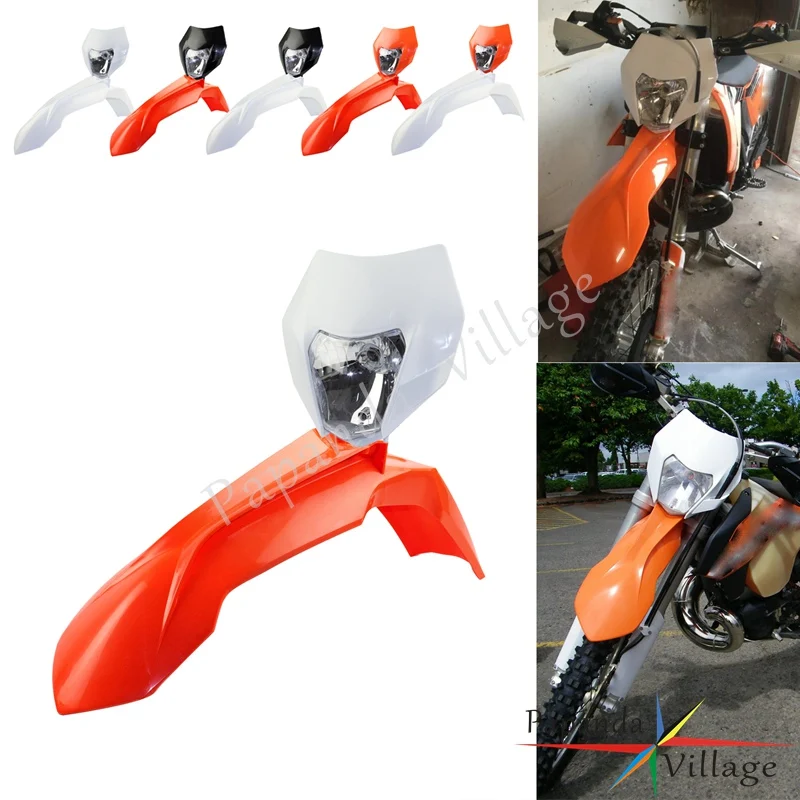 Пластиковые обтекатели для кузова переднее крыло мотоцикла брызговик MX Enduro