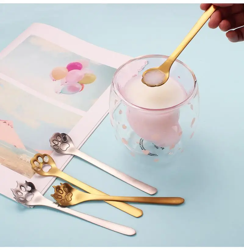 Креативная 304 нержавеющая сталь креативная собачья коготь Кошачий пустая