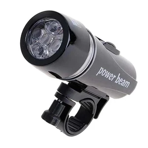 Фонарь передний велосипедный водонепроницаемый, 5 светодиодов