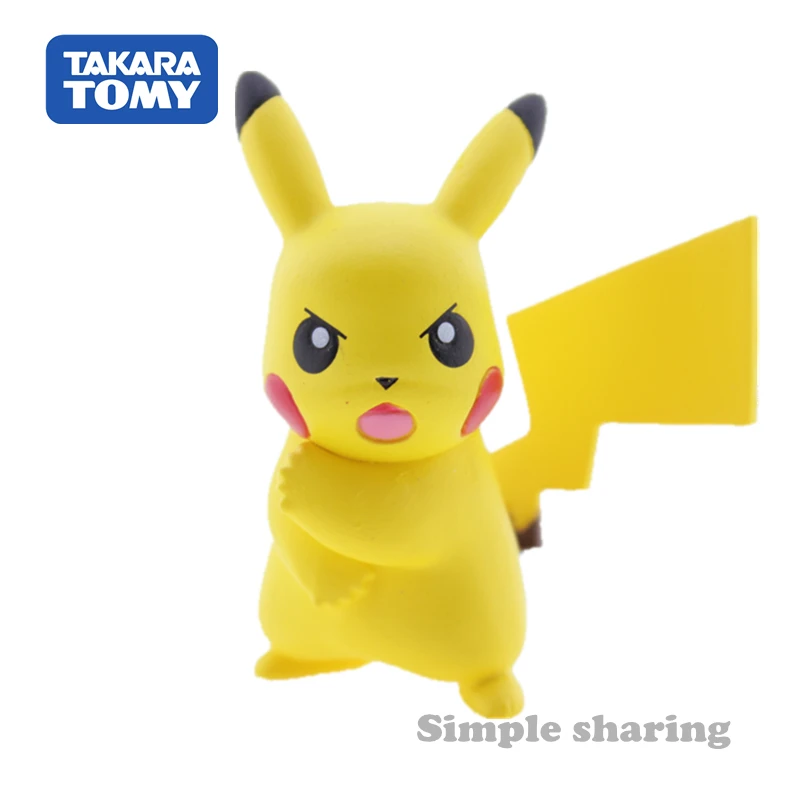 Takara Tomy Tomica monglue EX Asia-27 Пикачу Z позиция движений Смешные дигимоны детские игрушки