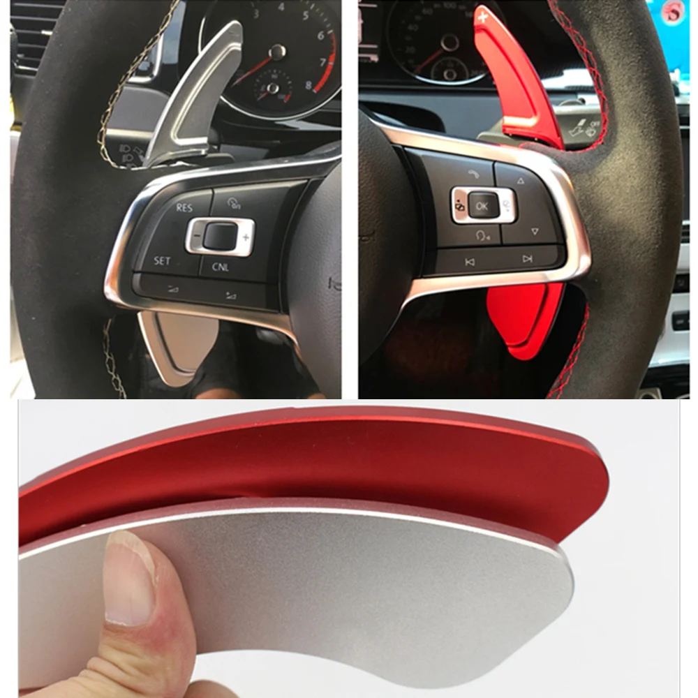 Весло переключения передач для Volkswagen GLI GTE GTD R RLINE Scirocco POLO MK6 Golf7 MK7 MK7.5 автомобильные