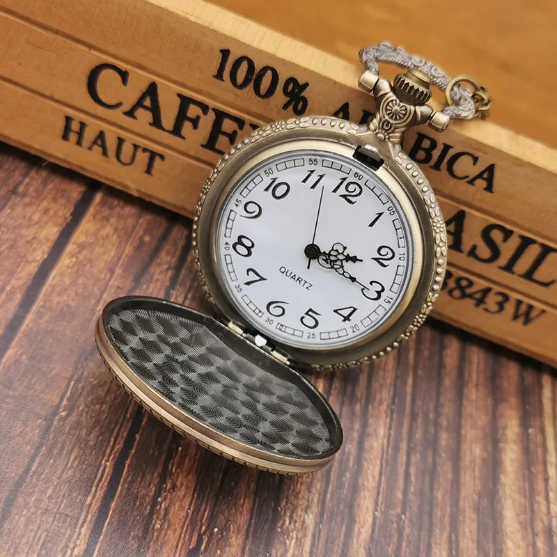 Hot Movie Iron Man Vintage Pocket Watch Quartz Analog Mask Superman Necklace Chain Jewelry Avengers Gifts for Men Collectibles | Наручные