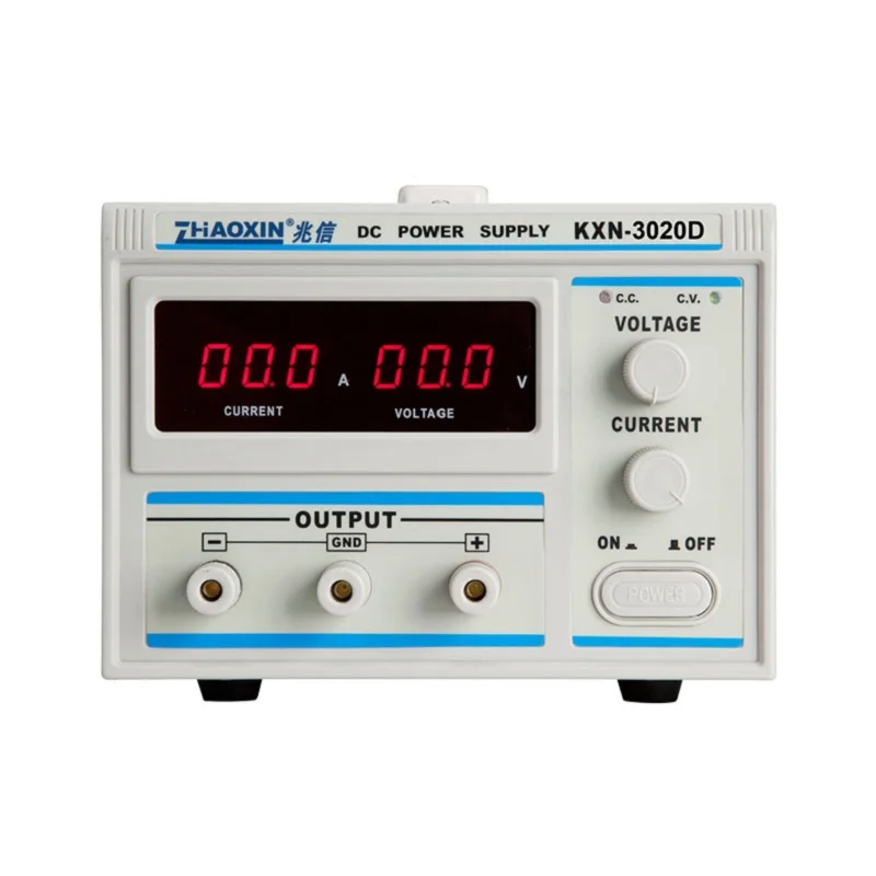 KXN-3020D источник питания постоянного тока 30V20A Регулируемый источник питания 30 в 20A светодиодный высокомощный импульсный переменный источник питания постоянного тока 220 В KXN-3010
