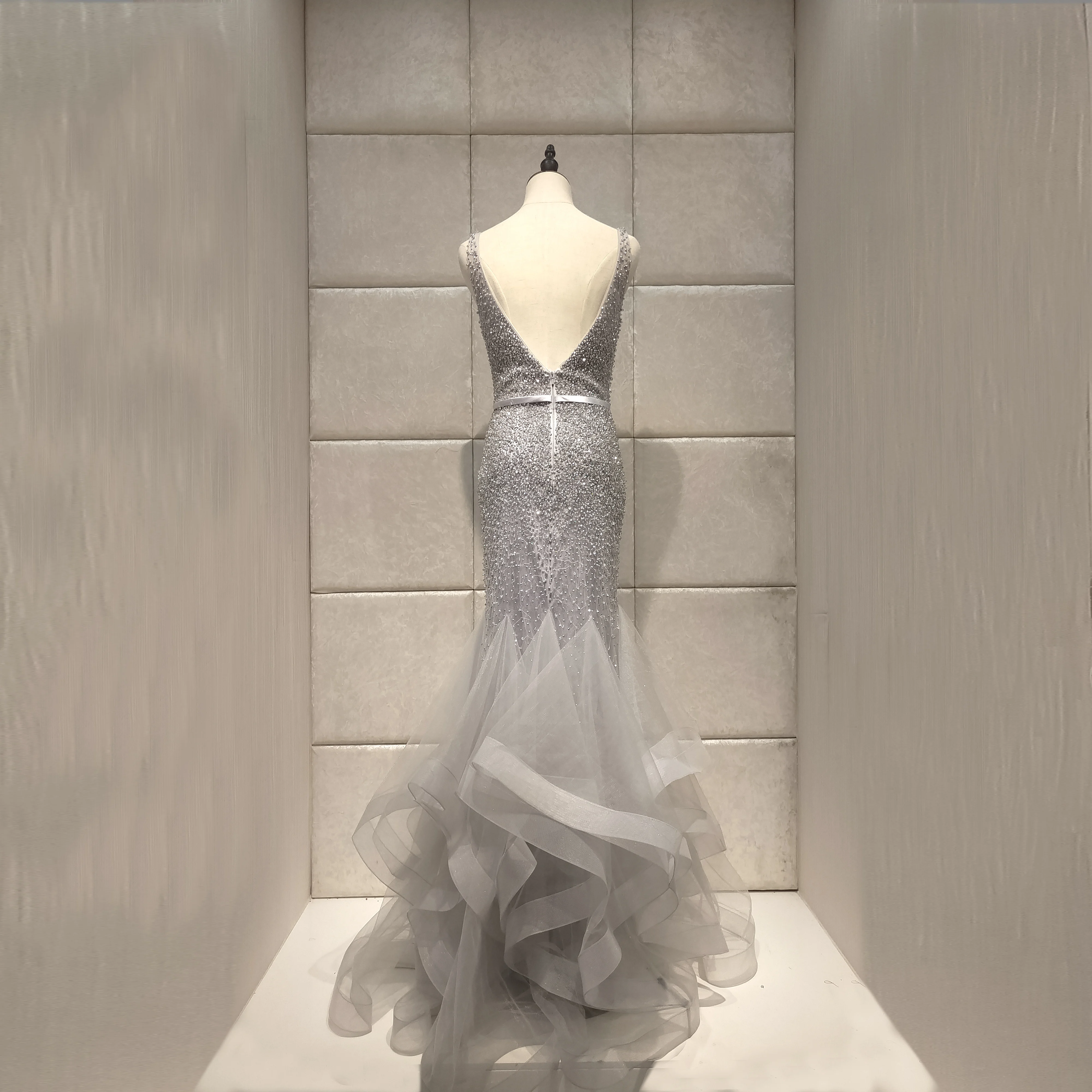 Роскошное вечернее платье русалки; Новинка года; vestido de noiva robe de soiree; вечерние платья