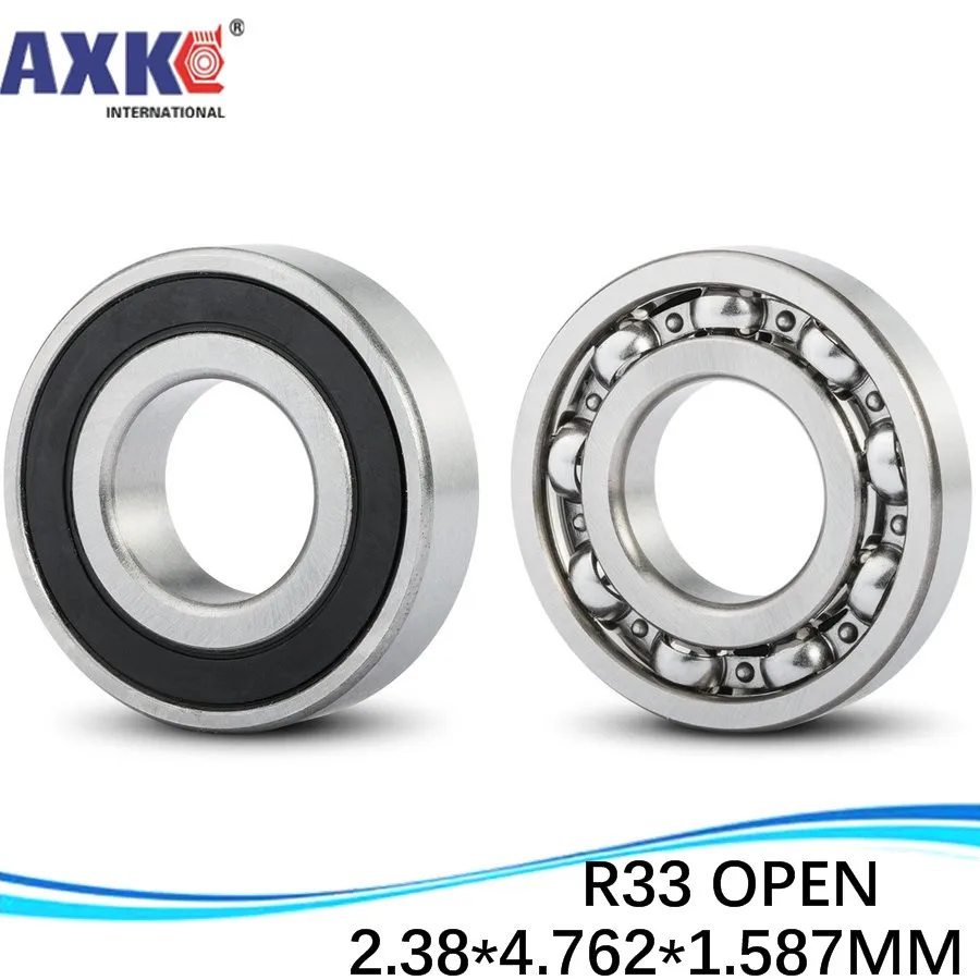 Высококачественный Открытый экранированный подшипник R133 серия 2 38*4 762*1 588 мм