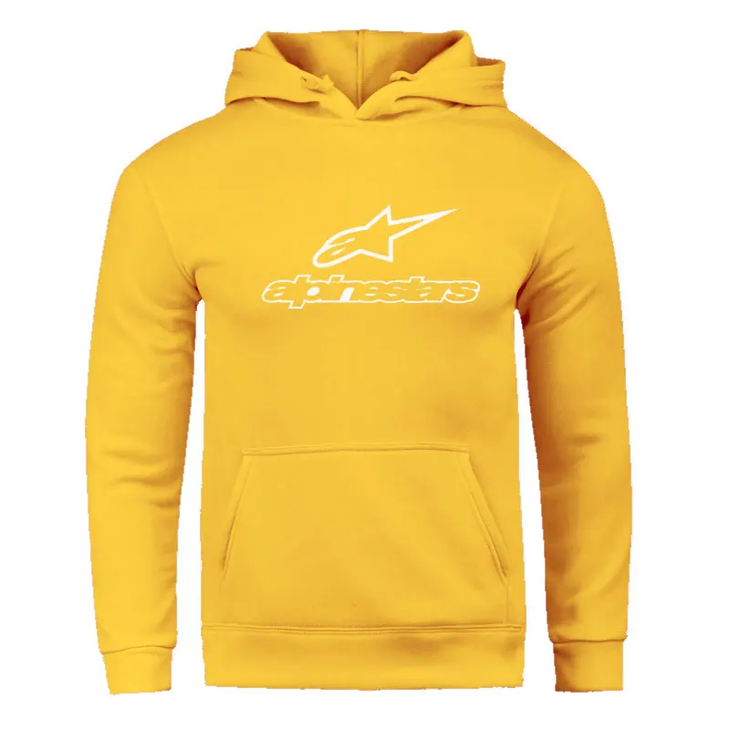 

Fall / Winter 2020 Alpine Star Hoodies Men's Fleece Jacket Alpine Star Biker Sweatshirt Men's Pullover Hip Hop Casual Hoodie