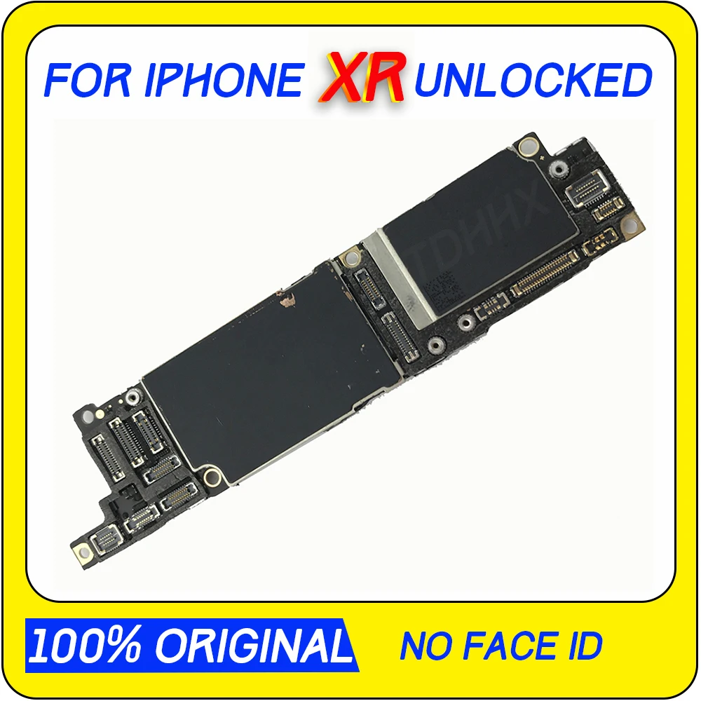 Заводская разблокированная Логическая плата для iPhone XR материнская плата с IOS для iPhone XR материнская плата 64 Гб 128 ГБ 256 ГБ с IOS