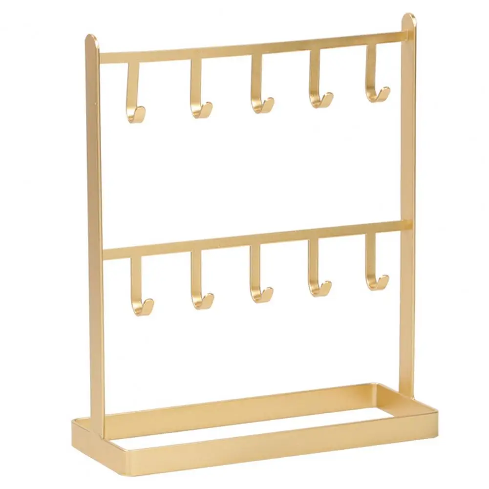 Подставка для демонстрации ювелирных изделий двухслойный держатель сережек из