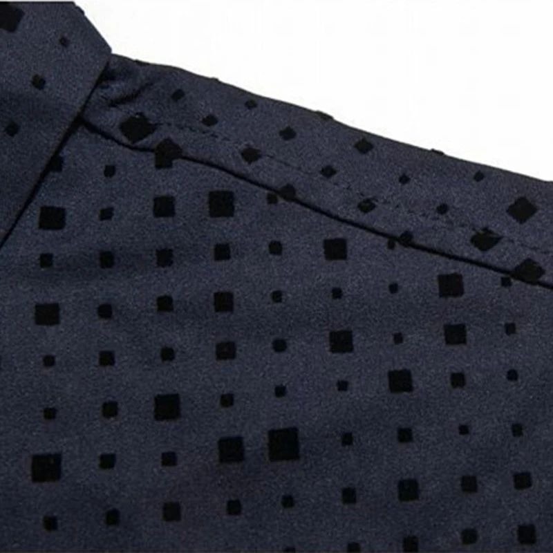 2020 Мужская модная брендовая Повседневная Деловая приталенная рубашка Camisa с