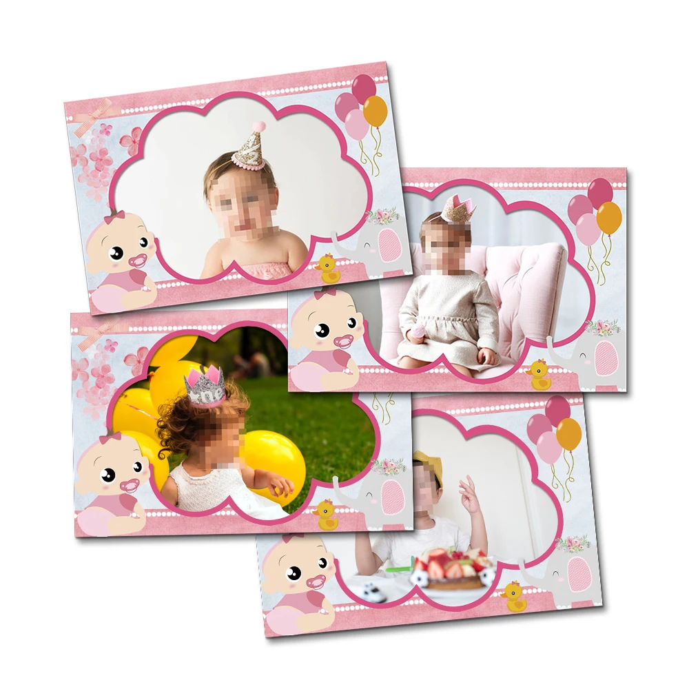 5 шт. декоративная бумажная фоторамка для дня рождения | Дом и сад