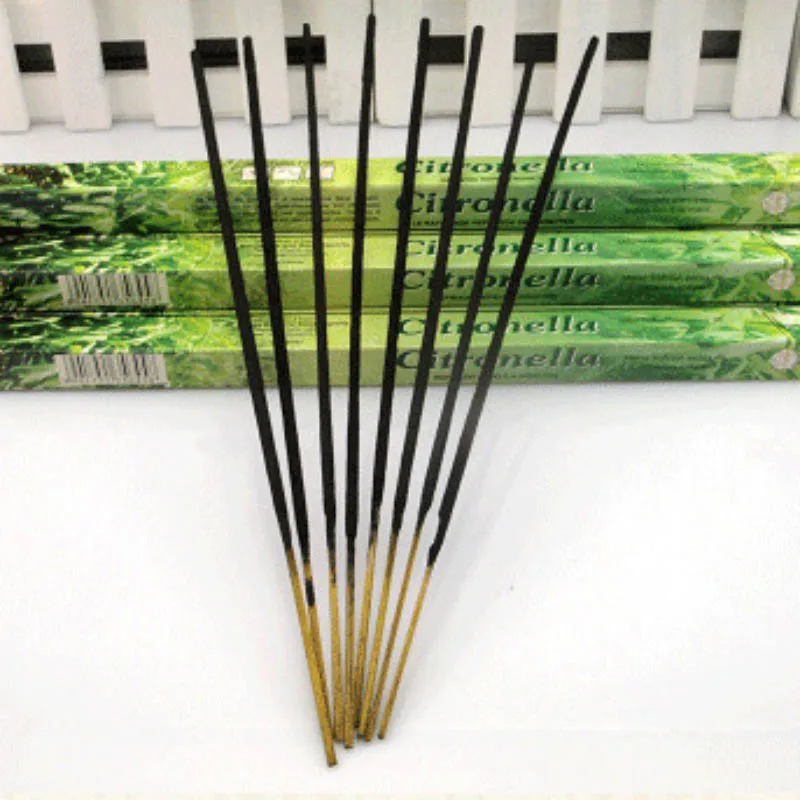 Флейта 200 палочек/упаковка ароматизатор цитронелла травяная палочка с