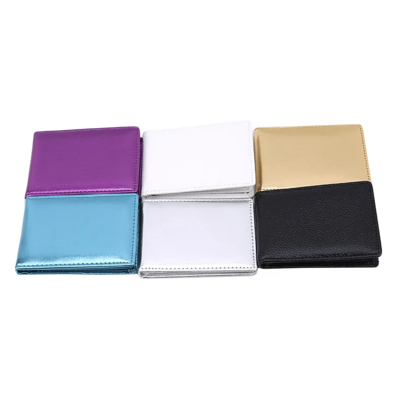 

Laser PU Leather Passport Cover Travel Wallet Credit Card Holder Cover Russian Driver License Wallet Card Holder Clip Bag
