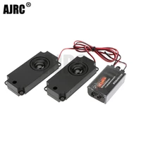 2020new motor sound simulator 10 sound effect two speakers accelerator linkage engine sound group for 110 rc crawler trx 4 d90