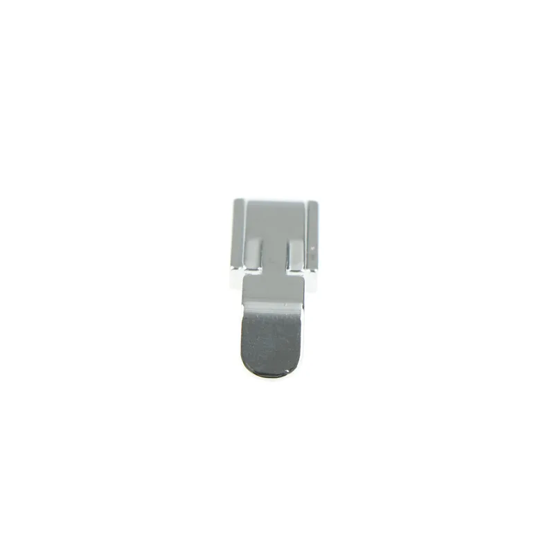 

Household Electric Multifunctional Zipper Foot Stainless Steel Silver 3x1x0.5cm Presser Foot Sewing Machine Replacement Parts