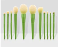 

11Pcs Professional Makeup Brushes Set Eyelash Eyebrow Eyeshadow Powder Foundation Blush Cosmetic Make Up Brush Tools