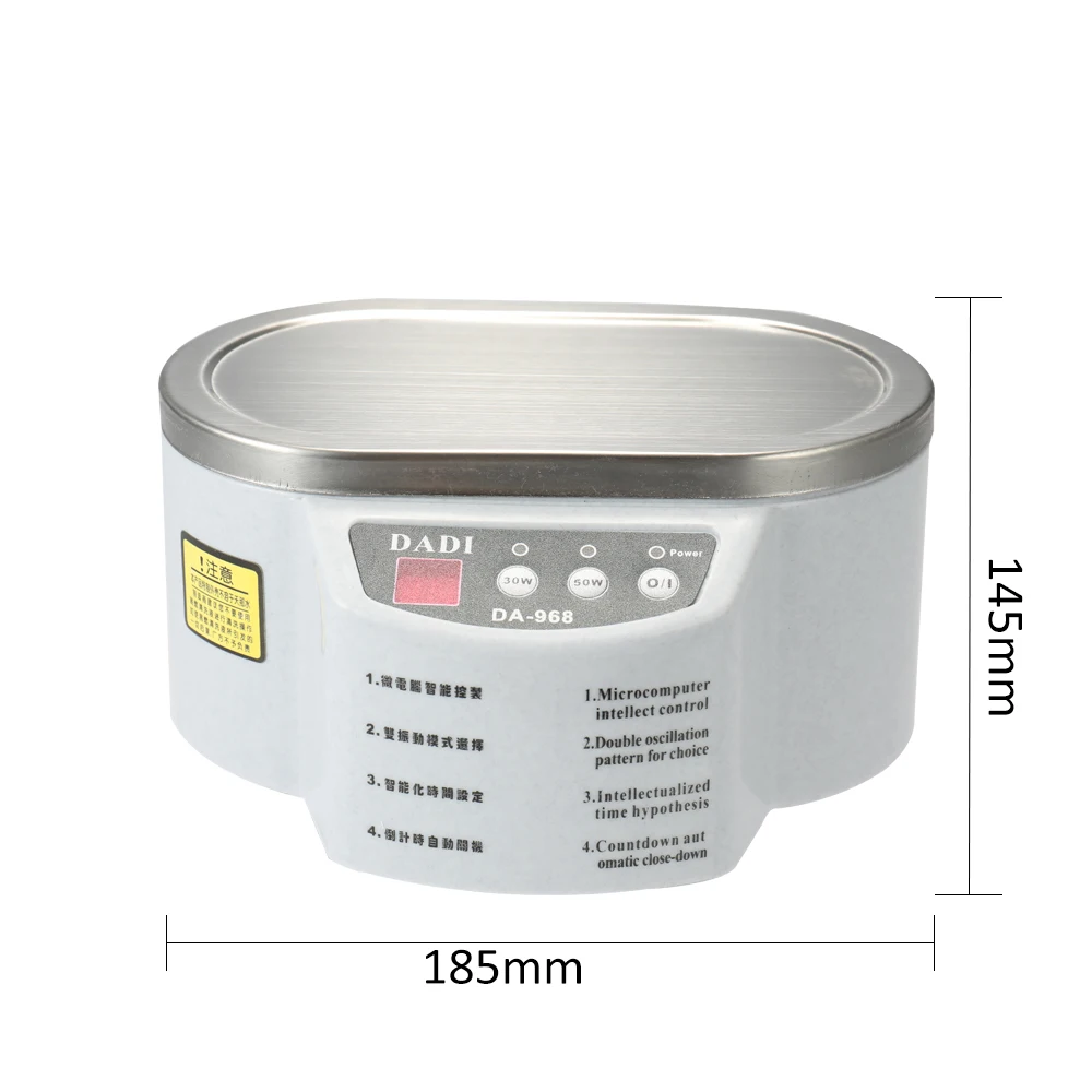 

600ml Digital Ultrasonic Cleaner Ultrasonic Bath Jewelry Glasses Circuit Board Cleaning Machine Ultrasound Jewelry Cleaner