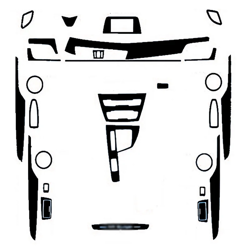 Автомобильный Стайлинг новый автомобильный интерьер центральная консоль