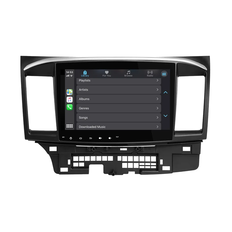 Android 9 0 Автомобильный мультимедийный плеер с CarPlay для Mitsubishi Lancer 2008 2015 Авторадио GPS
