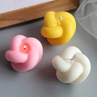 new diy candles mould soy wax candle mold aromatherapy plaster candle 3d silicone mold hand made soy aroma wax soap candles mold