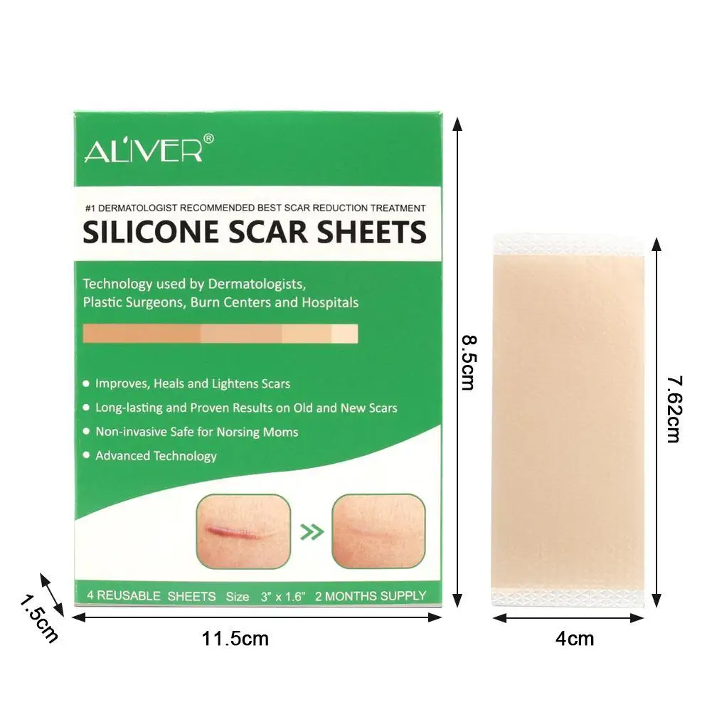 

Scar Removal Stickers Self-adhesive Scar Repair Stickers Stretch Marks Burns Caesarean Section Surgery Scar Stickers