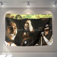 famous singer posters rock music stickers pop rock band flag banner hd canvas printing art tapestry mural wall decoration a2