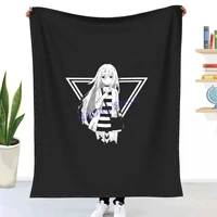 rachel ray gardner angels of death flat anime shirt throw blanket sheets on the bed blanket on the sofa decorative lattice
