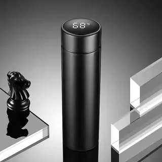 

500ML Intelligent Stainless Steel Thermos Bottle Cup Temperature Display Vacuum Flasks Travel For CHERY TIGGO 3 4 5 7 PRO 8