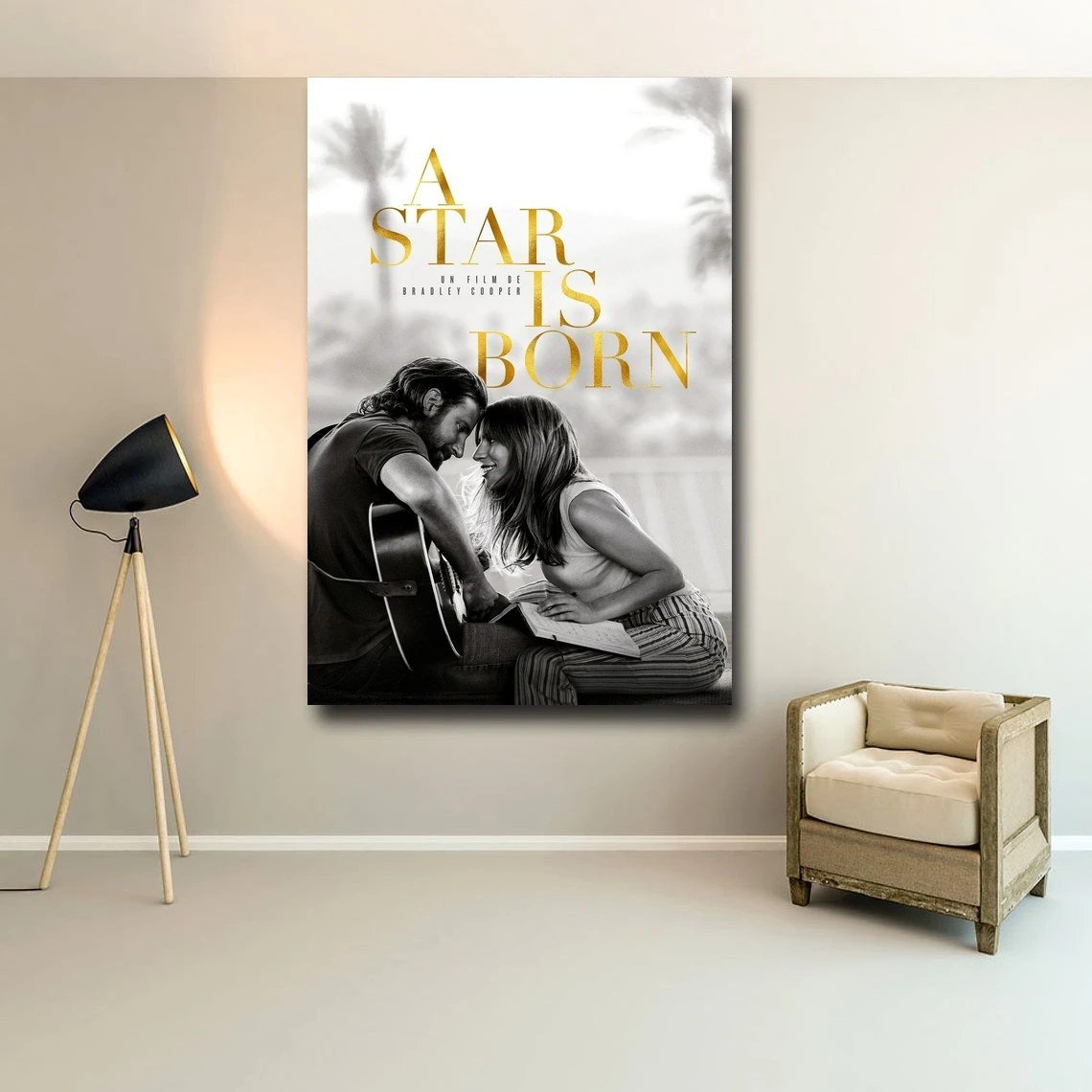 

Родилась звезда (2018), Классический фотографический плакат, искусство, фотография на холсте (без рамки)