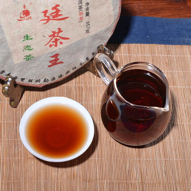 Puɾr Seven-seed Cake Tea Cooked Palace Ecological Yunnan 357g | Дом и сад