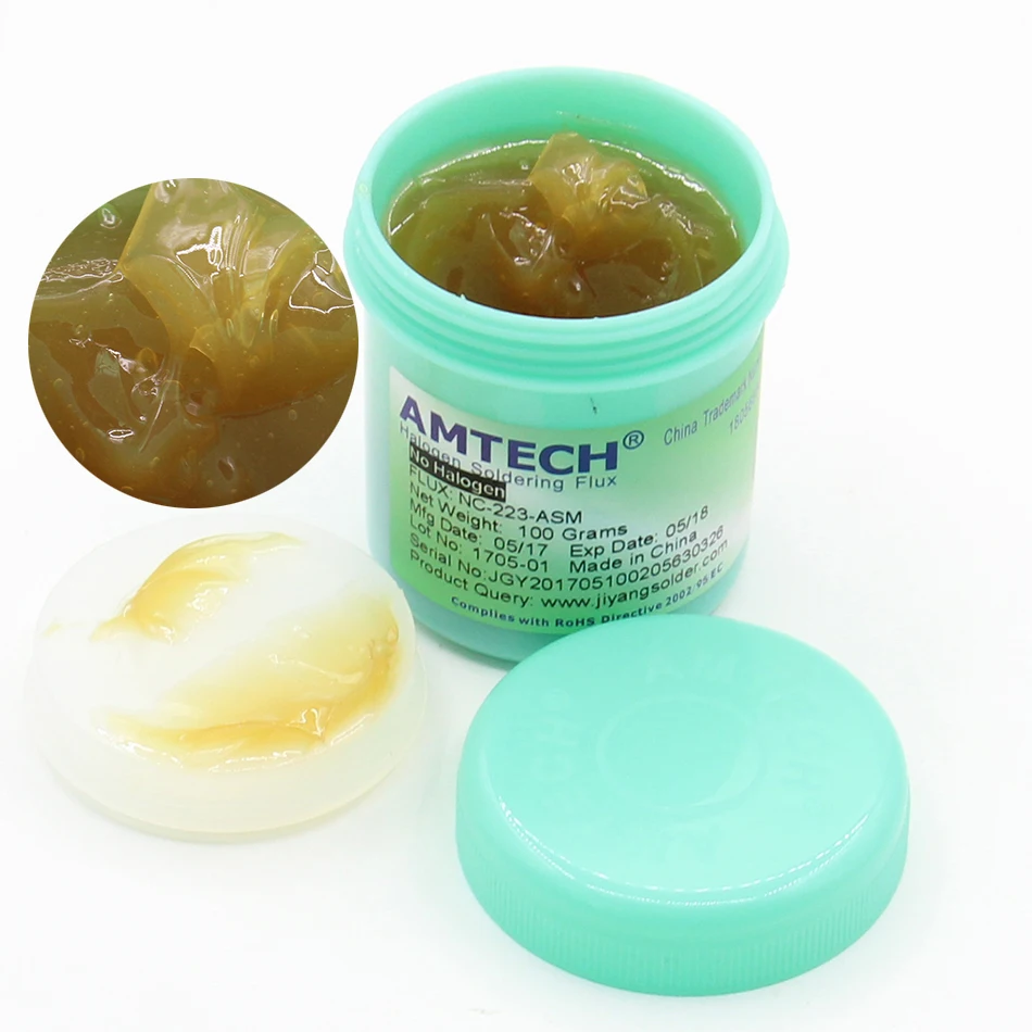 Оригинальная свинцовая свободная Экологически чистая паяльная паста AMTECH