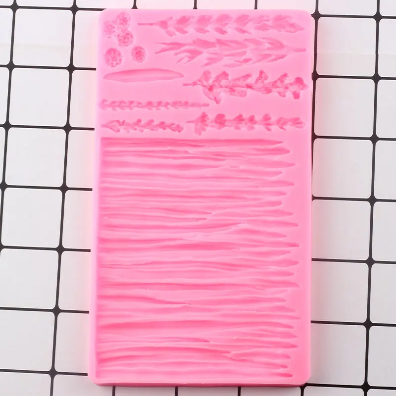 Силиконовая форма в виде дикого луга лаванды торта фотоформы инструменты для