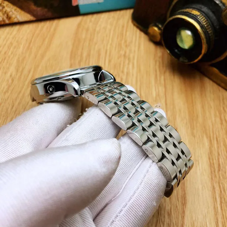 

Automatic Mechanical Watch for Men 2021 Top Brand Luxury Multifunctional Men Flywheel Watch Steel Bracelet Butterfly Buckle