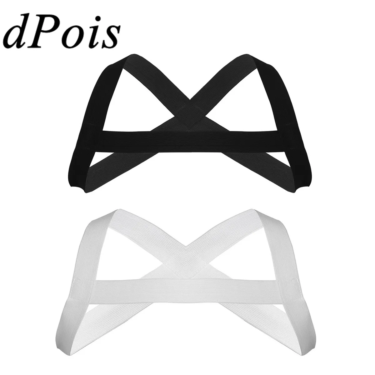 DPOIS мужской нагрудный ремень для тела Эластичный плечевой Hombre ремни нижнего