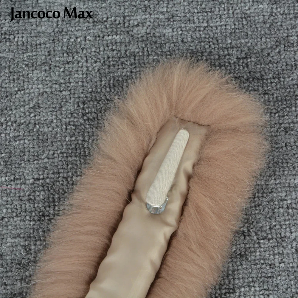 Новый стиль женский шарф Jancoco Max из натурального Лисьего меха Зимние теплые милые
