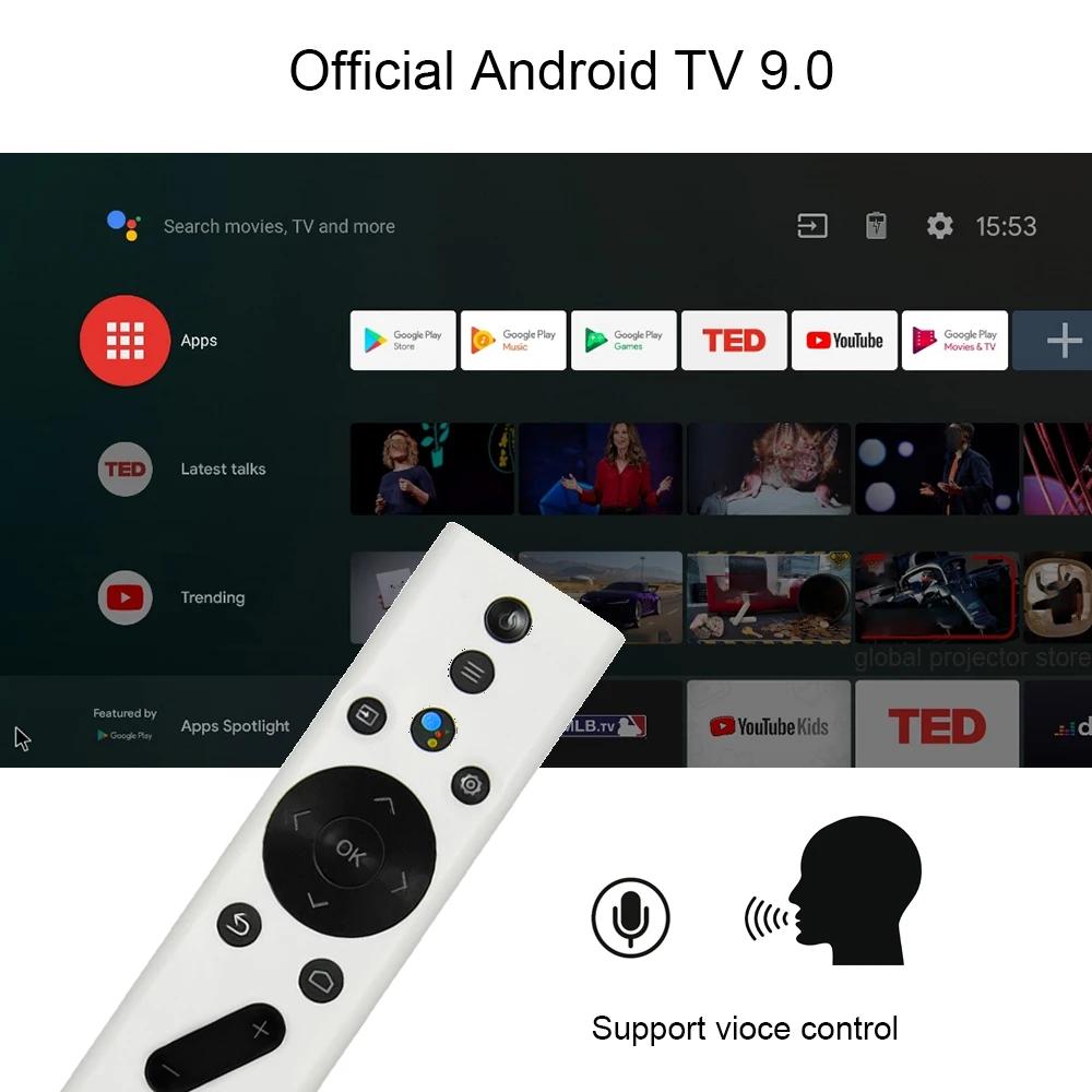 XGIMI Halo Смарт Портативный Мини проектор Android 9 0 Wifi 1080P 3D домашний кинотеатр с